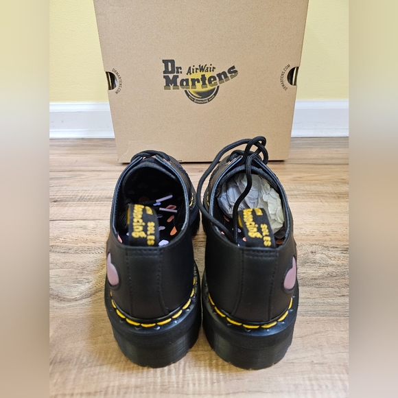 Dr. Martens1461 Quad Heart Platform Derby, size US 9 - Picture 3 of 11